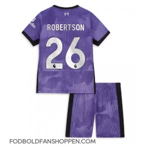 Liverpool Andrew Robertson #26 Tredjetrøje Børn 2023-24 Kortærmet (+ Korte bukser)